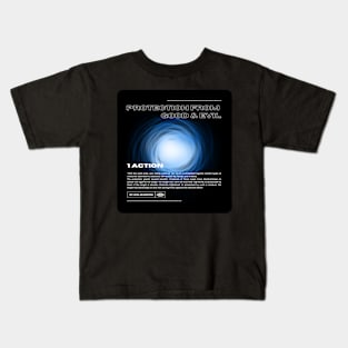 Protection from Evil and Good Dnd 5e Spells Tarot Card Dungeons and Dragons Gift Kids T-Shirt